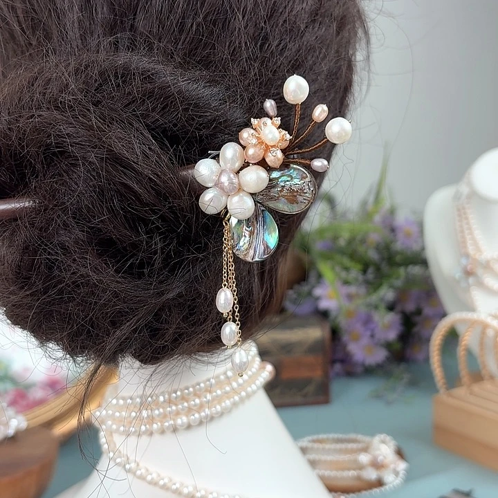 发饰淡水珍珠未镶嵌