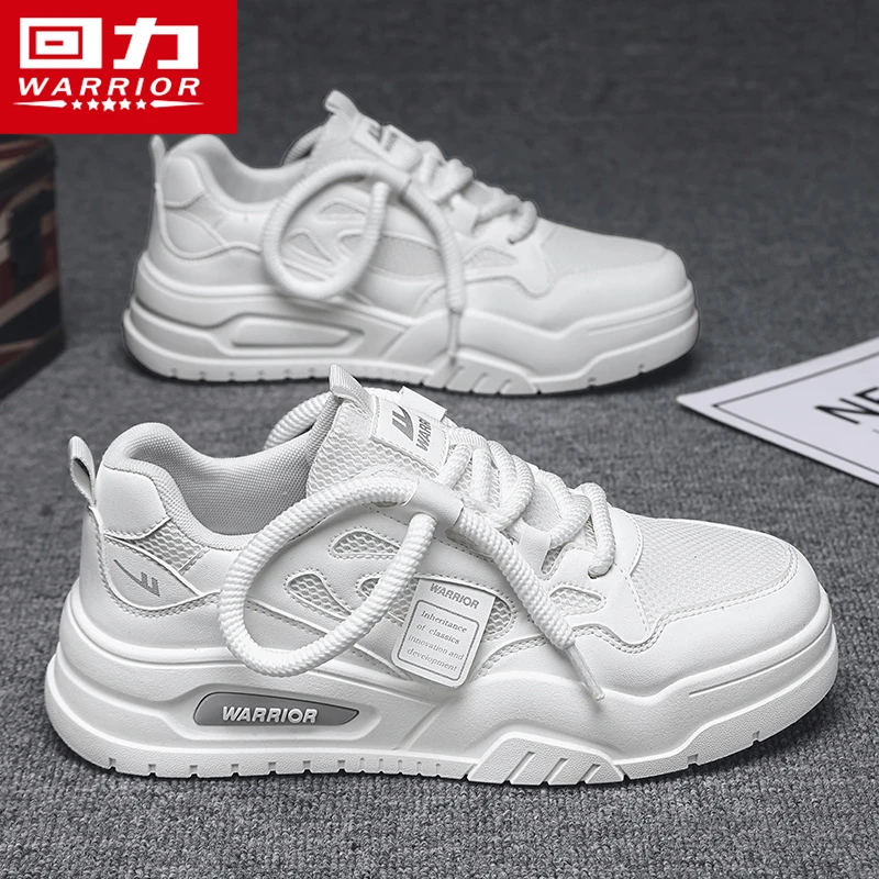 回力小白板鞋软底男鞋夏季网鞋轻便透气休闲鞋男士运动跑步鞋子