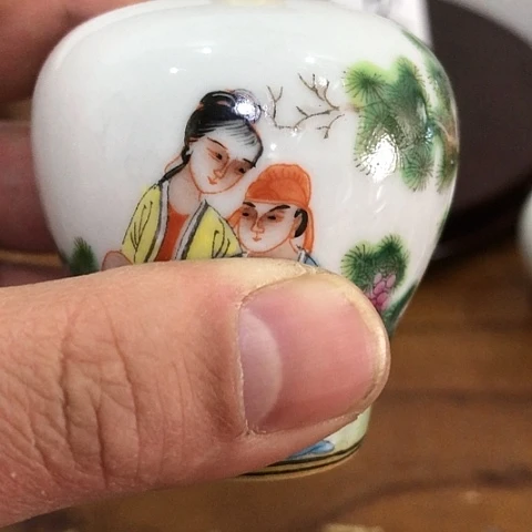 【闪购商品】瓶陶瓷陶瓷艺陶瓷手工手绘陶瓷瓷器