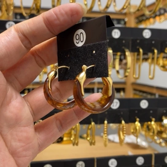 【闪购商品】铜合金合金琉璃新款咖色