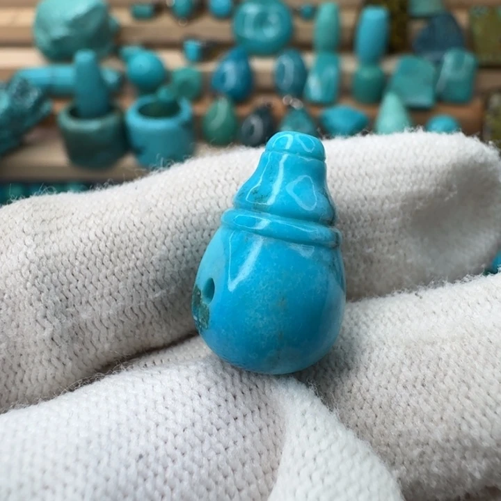 肥***蕉非金属三通文玩配饰