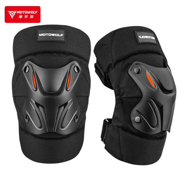 摩多狼四季摩托车防摔护膝防风四季骑士装备骑行护具护腿男女通用