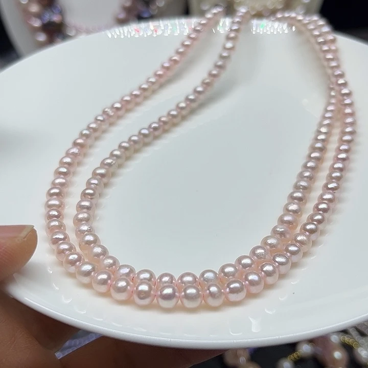 淡水珍珠未镶嵌颈饰