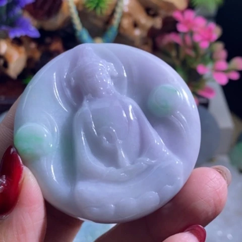 【闪购商品】颈饰未镶嵌翡翠观音