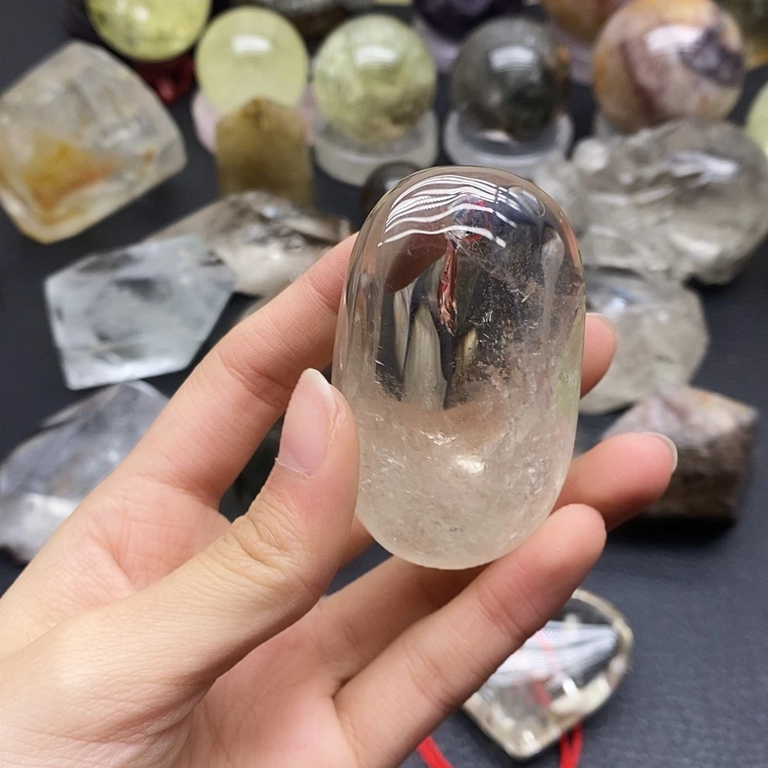 水晶未镶嵌珠宝半成品211水晶石