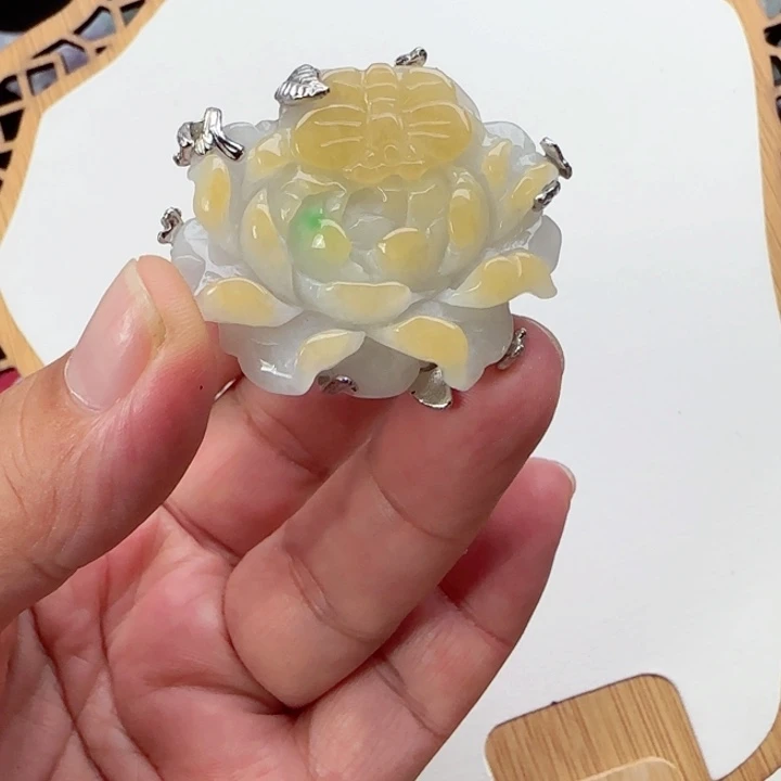 颈饰未镶嵌翡翠复古