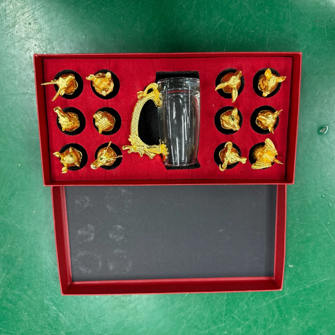 【主播补贴】十二生肖酒具随机颜色