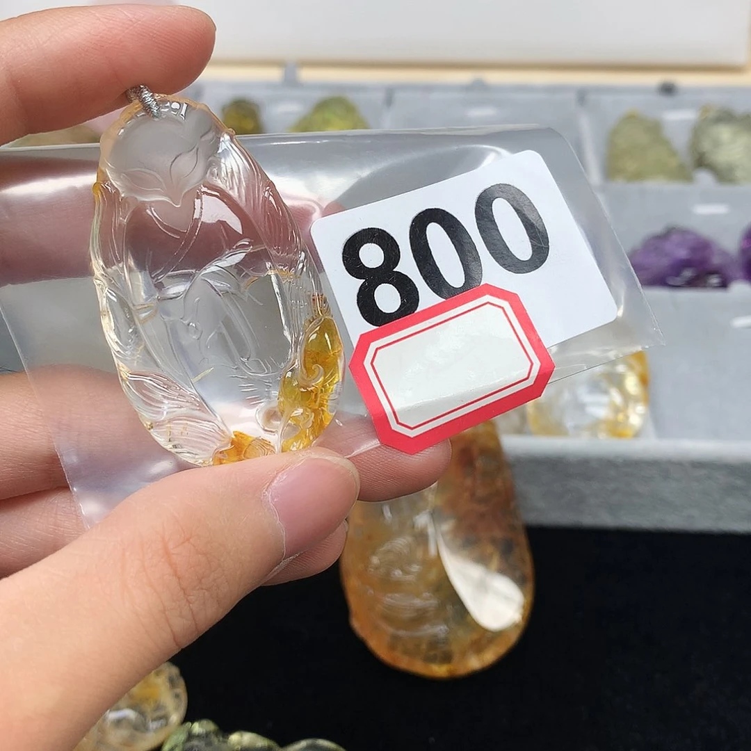 未镶嵌颈饰水晶挂件