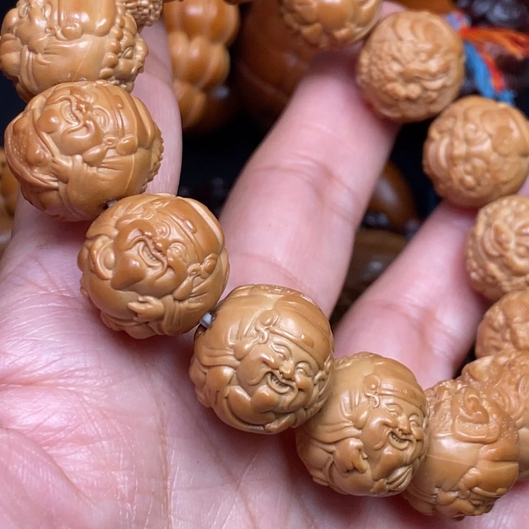 吊坠橄榄核橄榄核雕刻手串手链项链