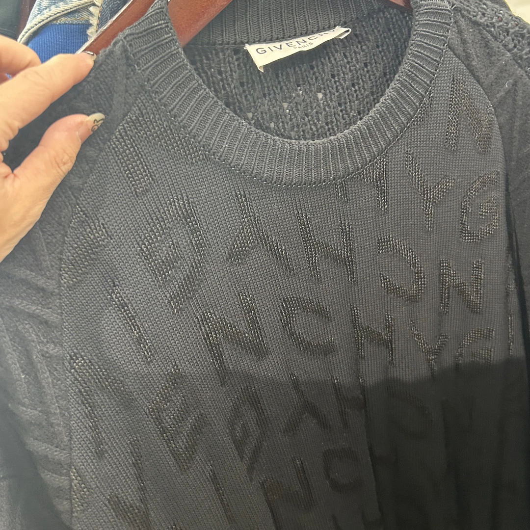 99新 Givenchy/纪梵希 Givenchy纪梵希 满印毛衣