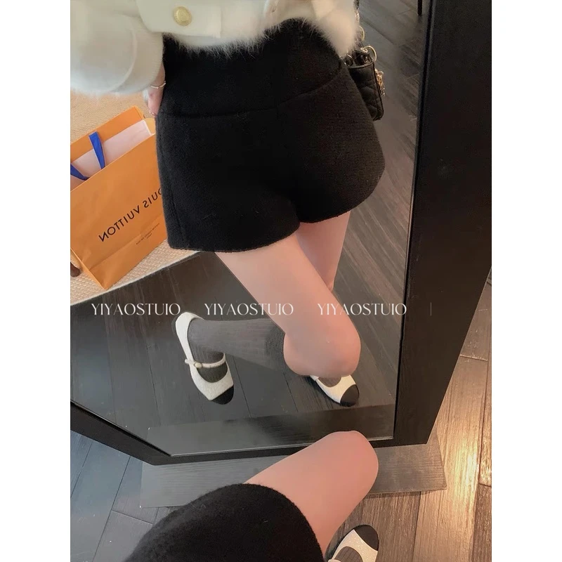 【一桐清仓】时尚短裤 高端时尚百搭休闲气质款西装短裤女3DKJJ2730