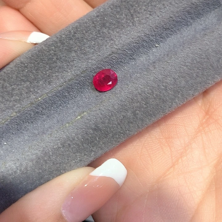 裸石未镶嵌红宝石红宝石