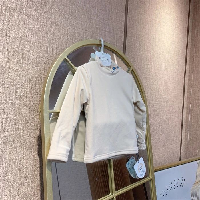 AM225    宝宝半高领厚打底衫