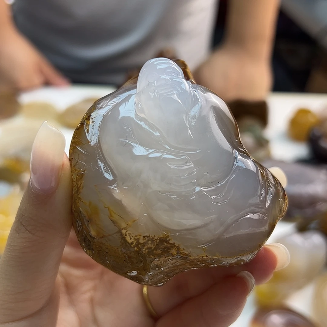 玛瑙/玉髓未镶嵌颈饰