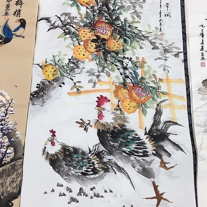 小周画廊的直播间