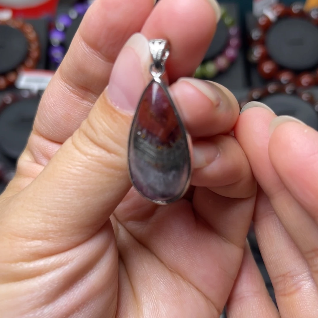 手链水晶未镶嵌极光四色吊坠