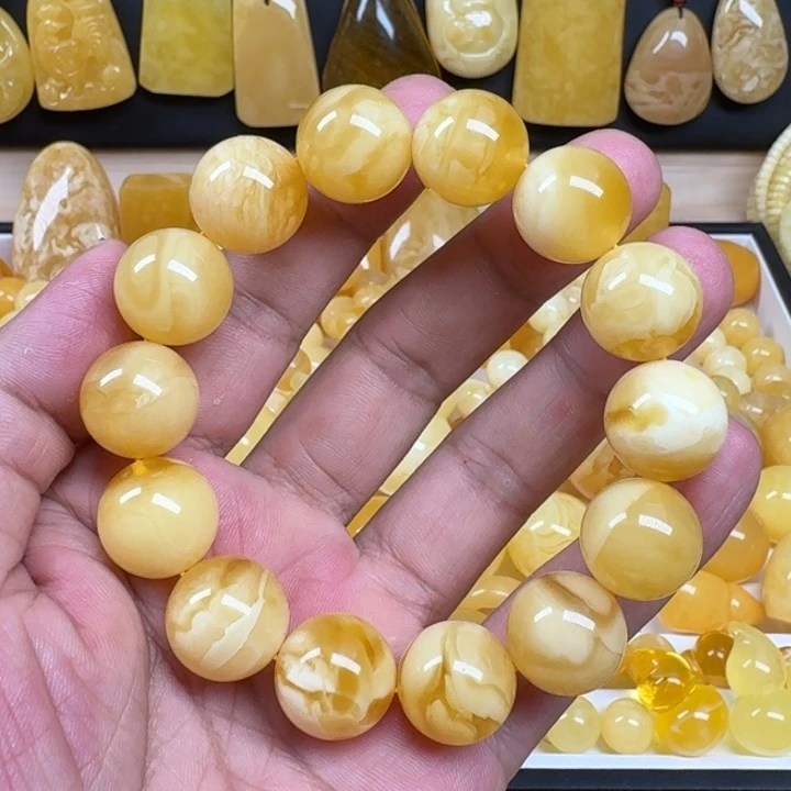 蜜蜡未镶嵌珠宝奇石17+