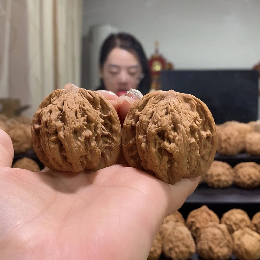 把件文玩核桃43歪麦虎