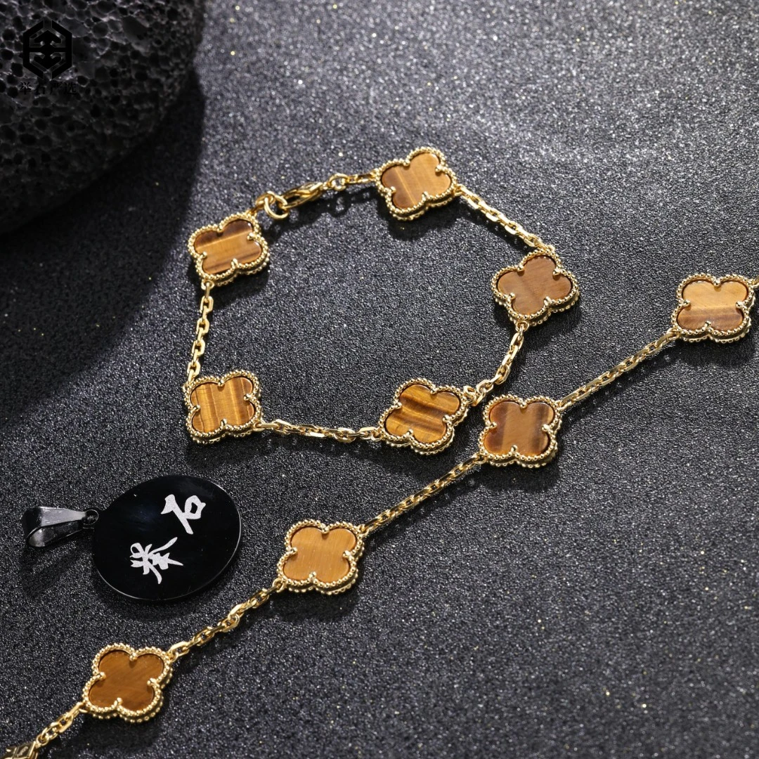 【举石严选】H1126-9819-0549虎睛石手链（一件/多样性发）P