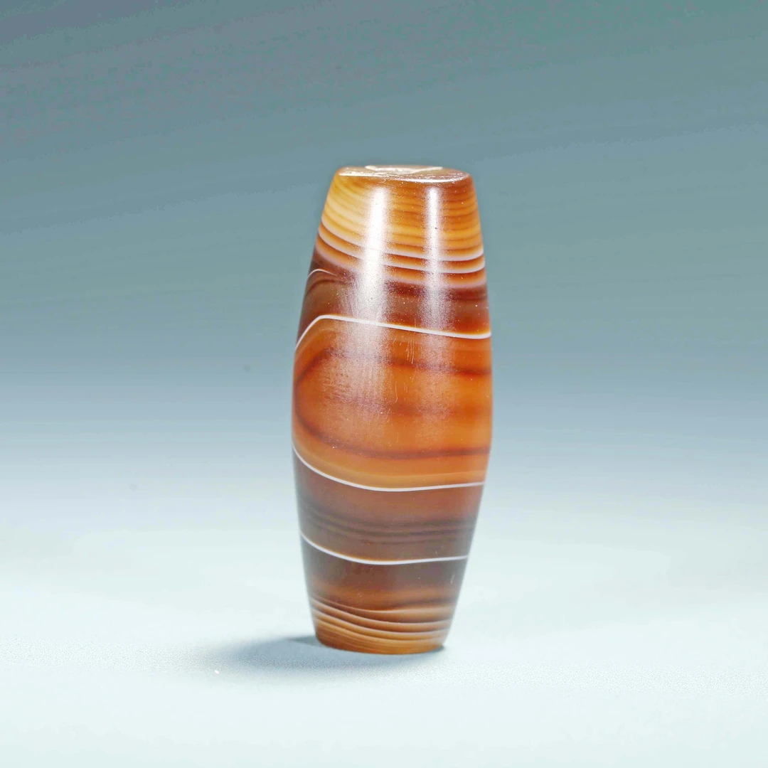 【济文阁】JFYG25010220清代 缠丝玛瑙勒子