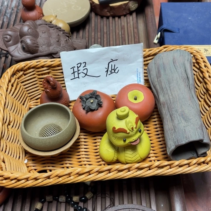 紫砂茶宠紫砂瑕疵