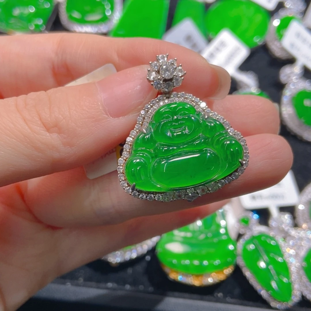 翡翠吊坠(不含链)未镶嵌