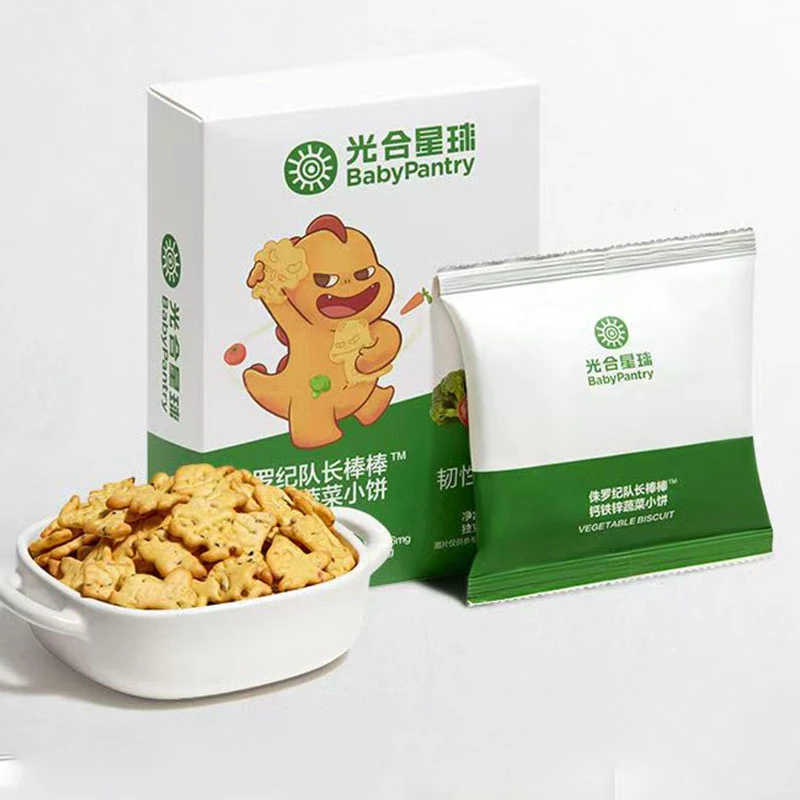 【到手2盒/6袋150克试吃散装】光和 蔬菜小饼 饼干