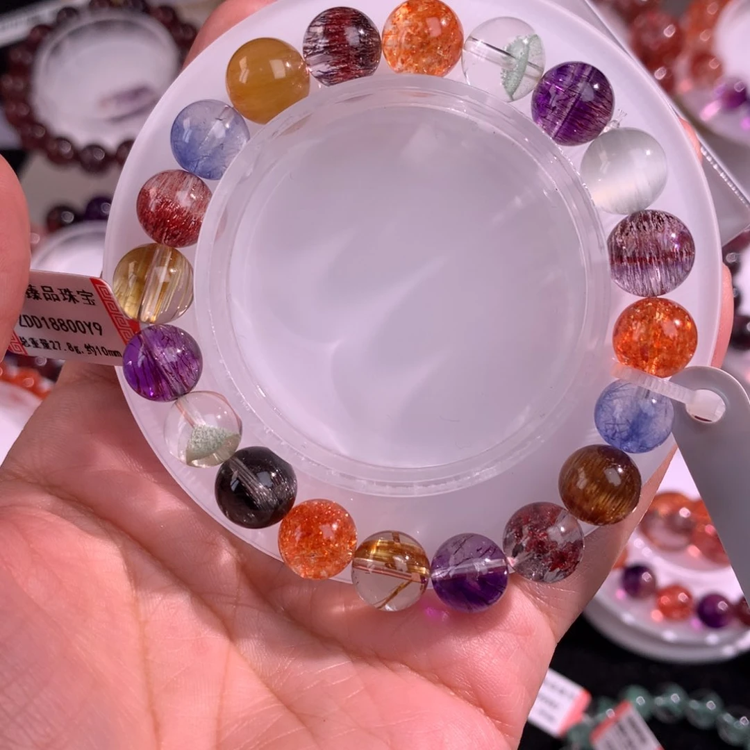 未镶嵌手链水晶多宝