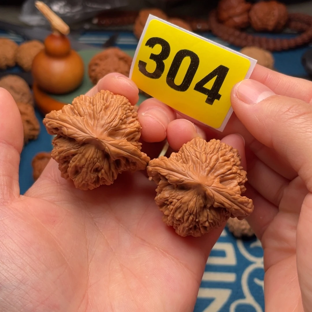 吊坠文玩核桃42全品粗筋虎头304号