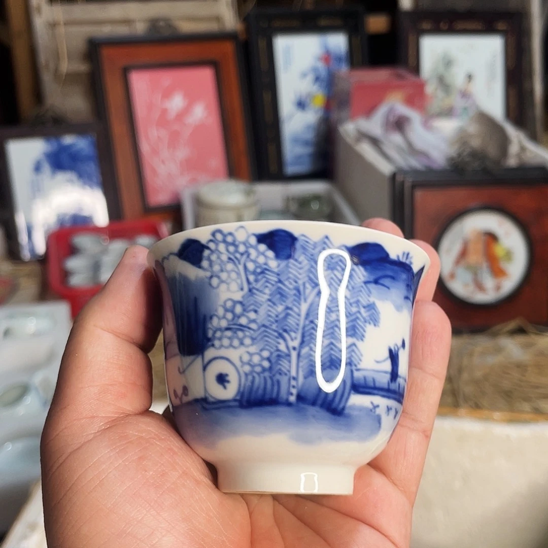 杯景德镇陶瓷艺术品