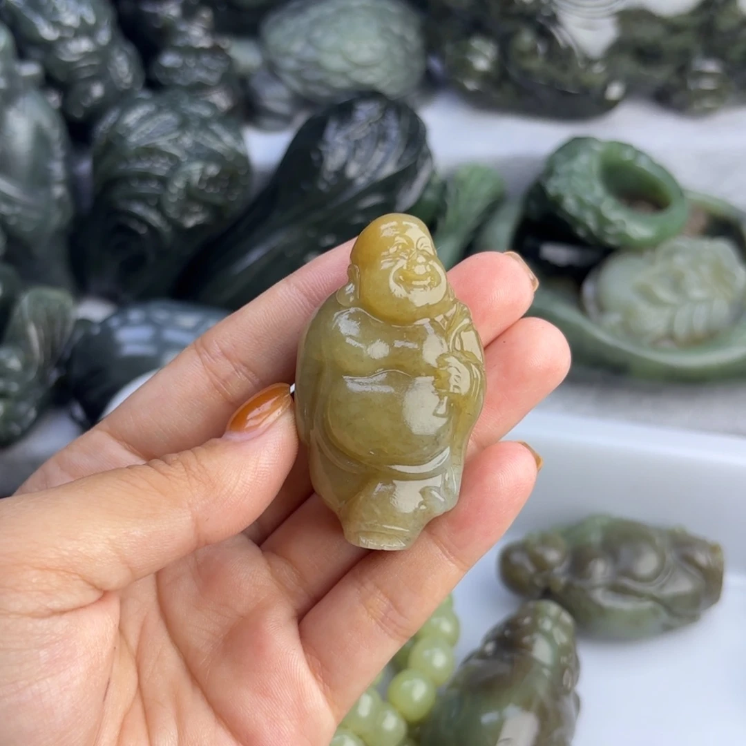 和田玉（糖玉）未镶嵌颈饰