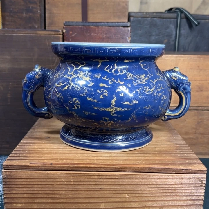 陶摆件日本回流好器物