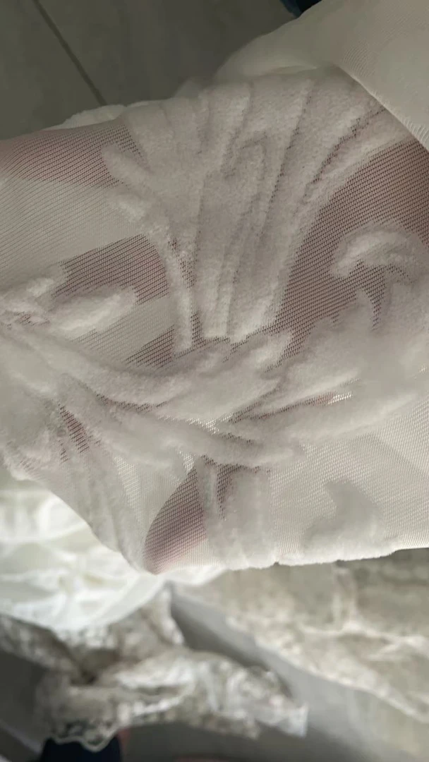 浮雕凤尾窗帘 单片