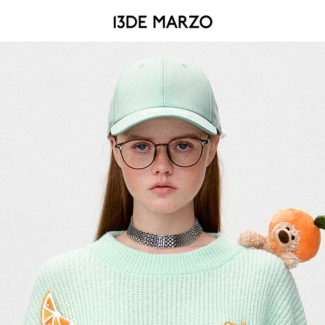 13DE MARZO男女同款 25春夏新款可调节玩偶棒球帽时尚休闲帽子