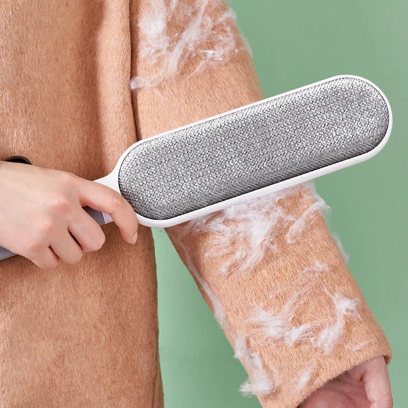 刷毛神器除毛刷刮双面羊绒毛呢大衣羊毛衣服去粘毛器静电打理刷子