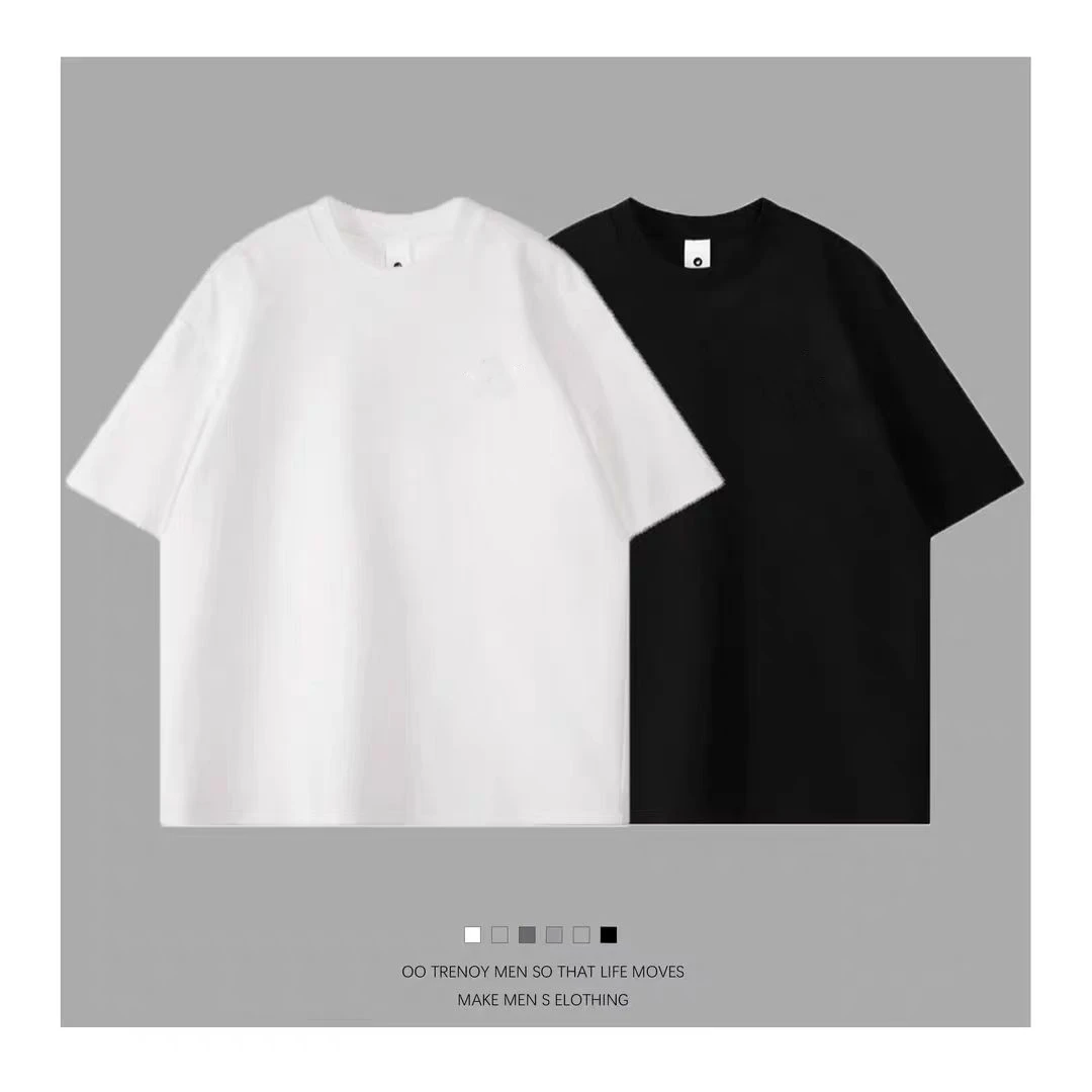 25号CD小蜜蜂 高品质男士潮流百搭重磅100%纯棉T恤时尚圆领短袖