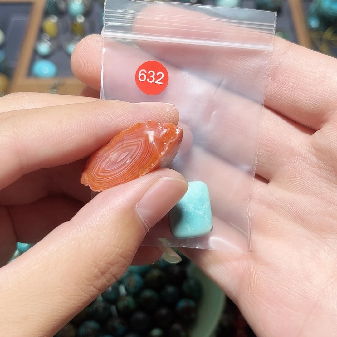 帅***华未镶嵌桶珠圆珠随形手串！！玛瑙/玉髓