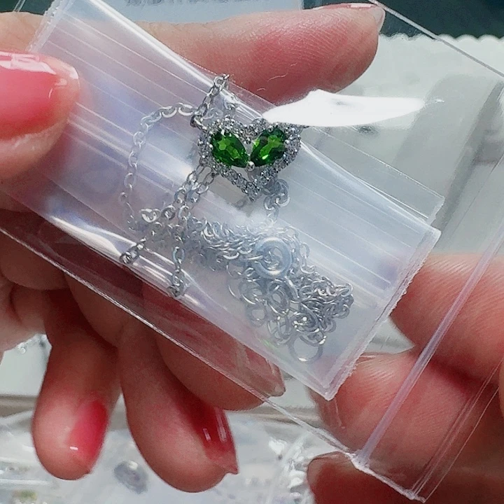 吊坠925银合成立方氧化锆