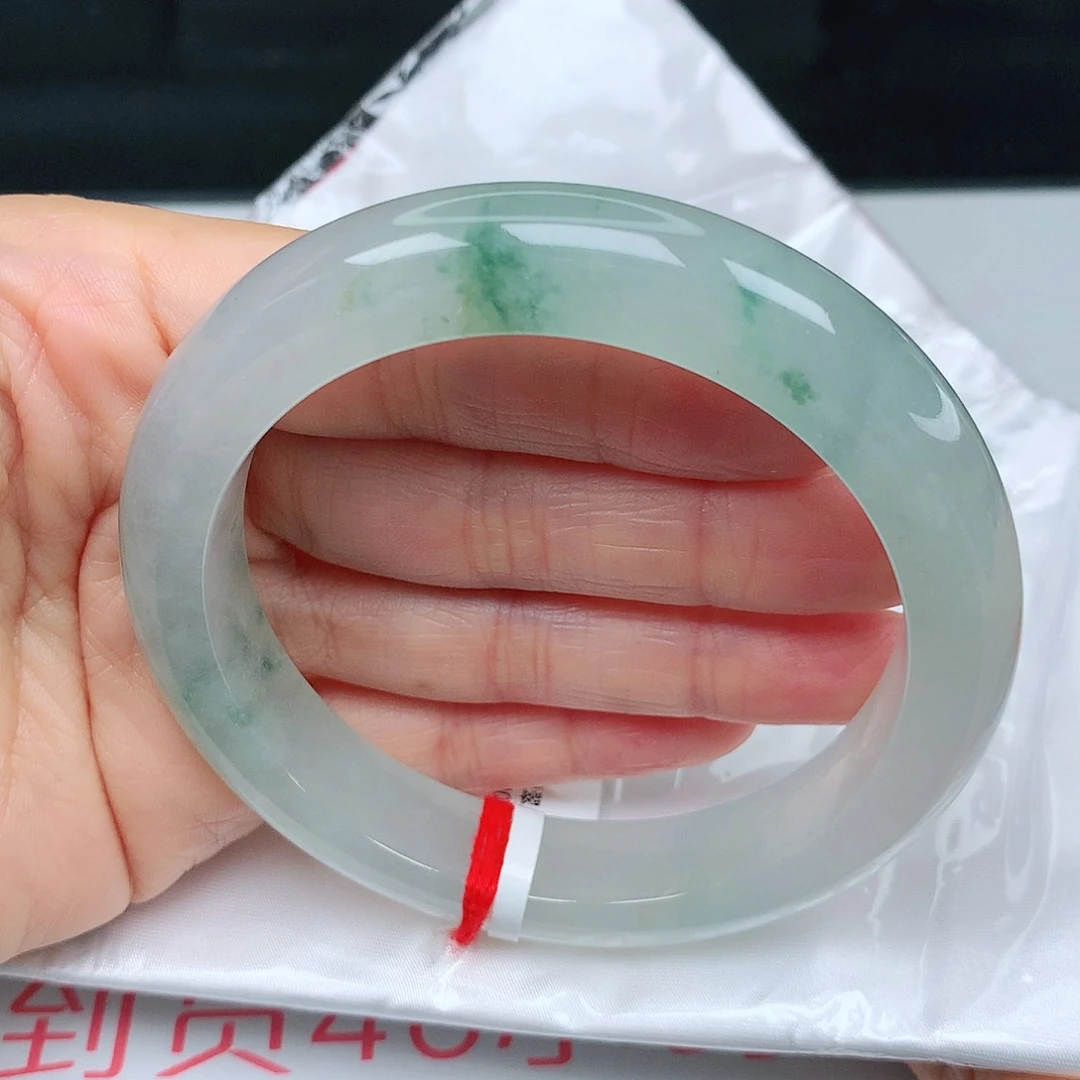 未镶嵌手镯翡翠冰飘花30