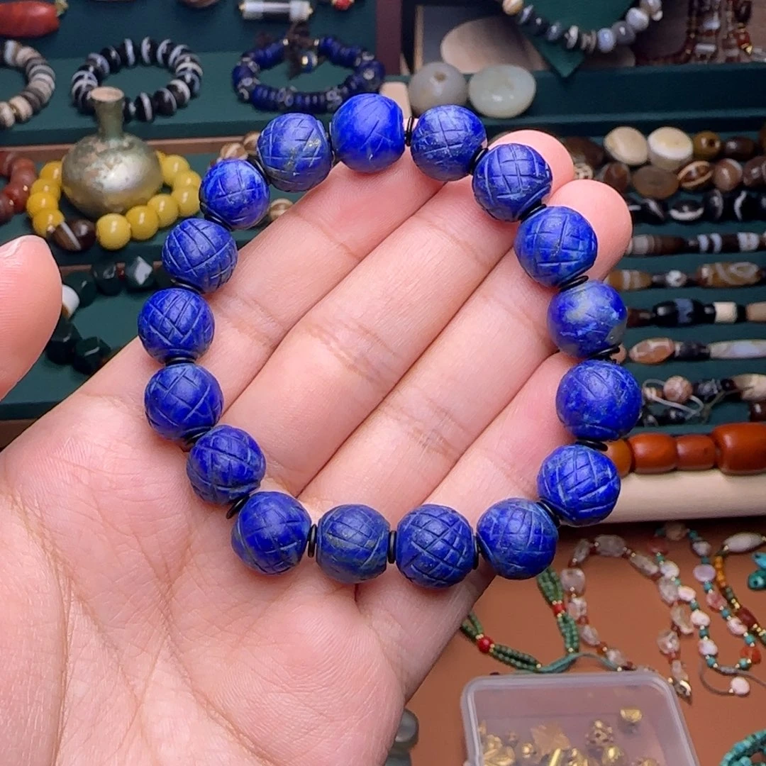 未镶嵌青金石手链