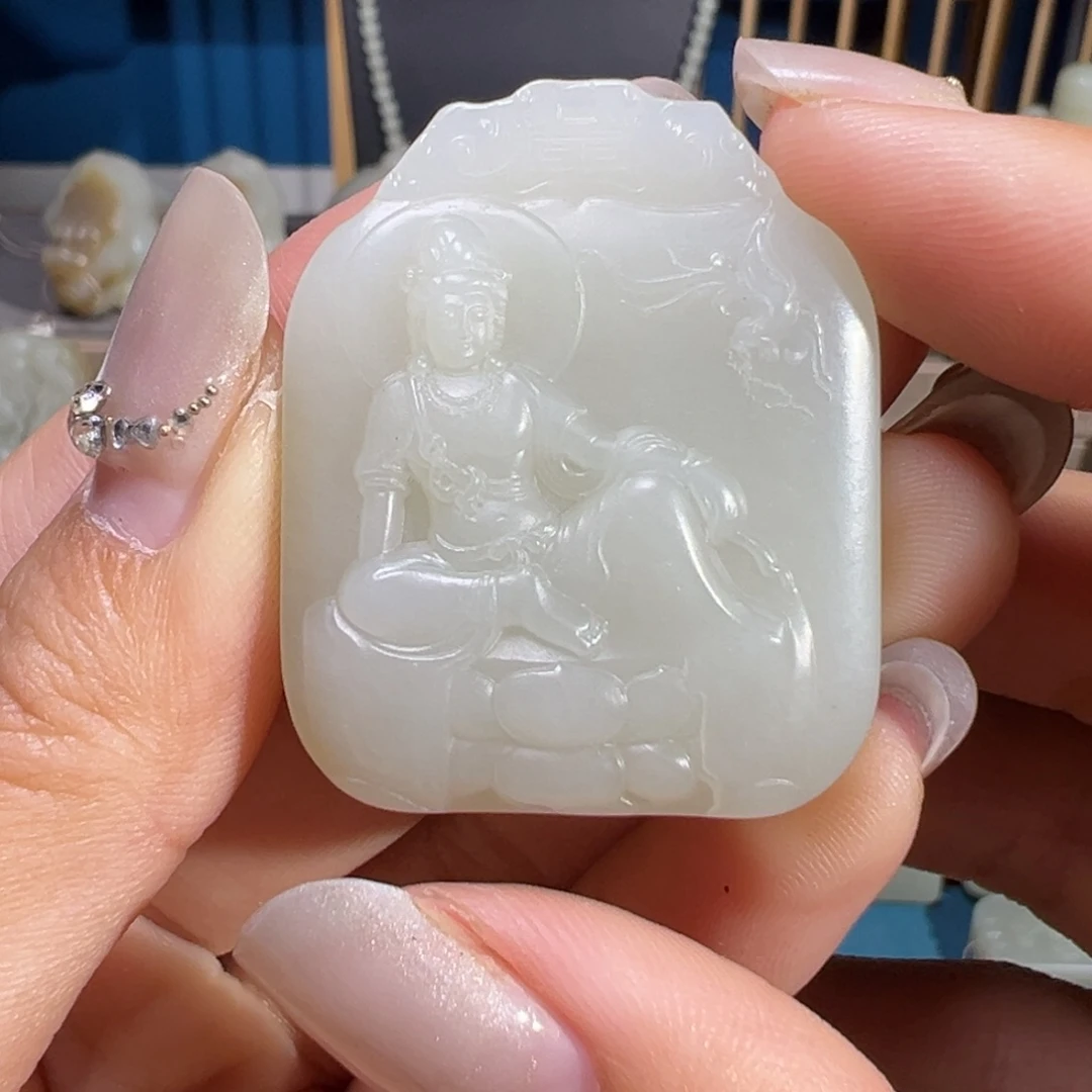 和田玉（糖玉）未镶嵌颈饰