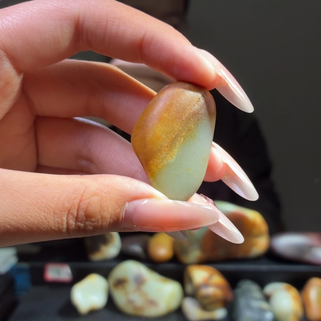 和田玉未镶嵌挂件20.8