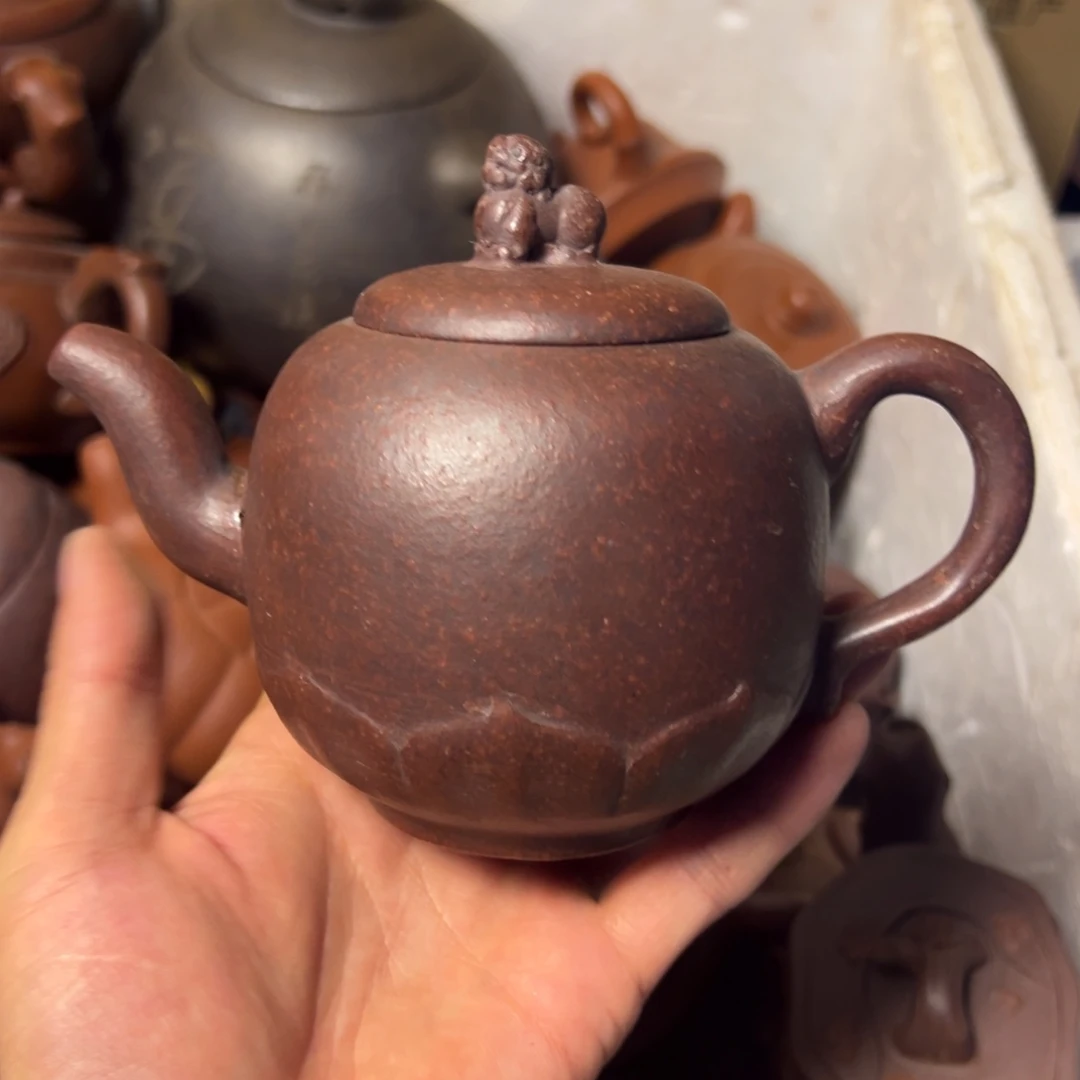 紫砂茶壶宜兴原矿紫砂壶300毫升容量