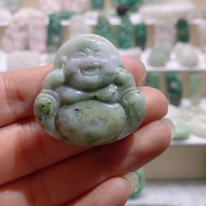 独山玉未镶嵌颈饰