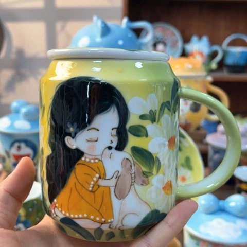 炉景德镇釉下手绘陶瓷