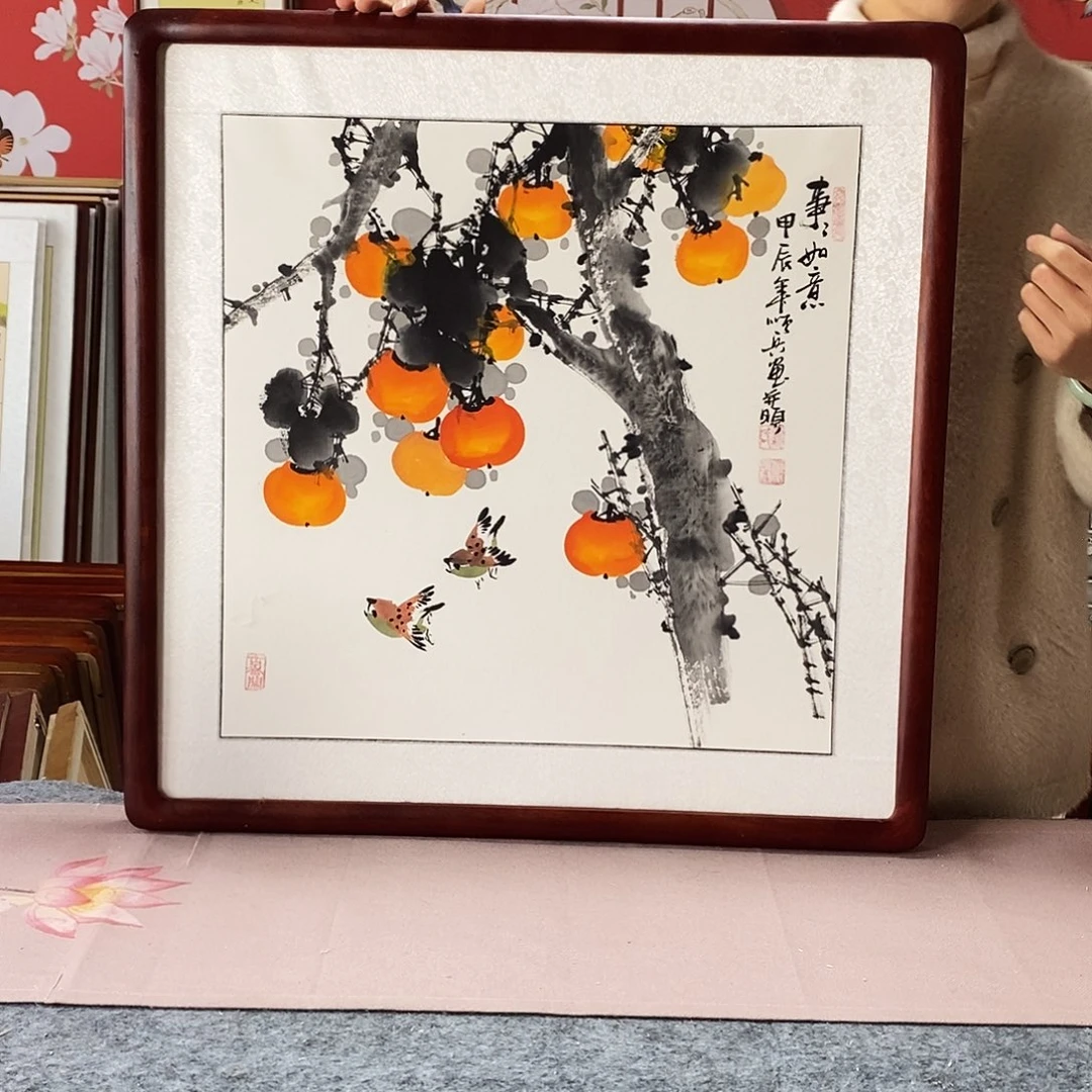 国画手写手绘国画作品