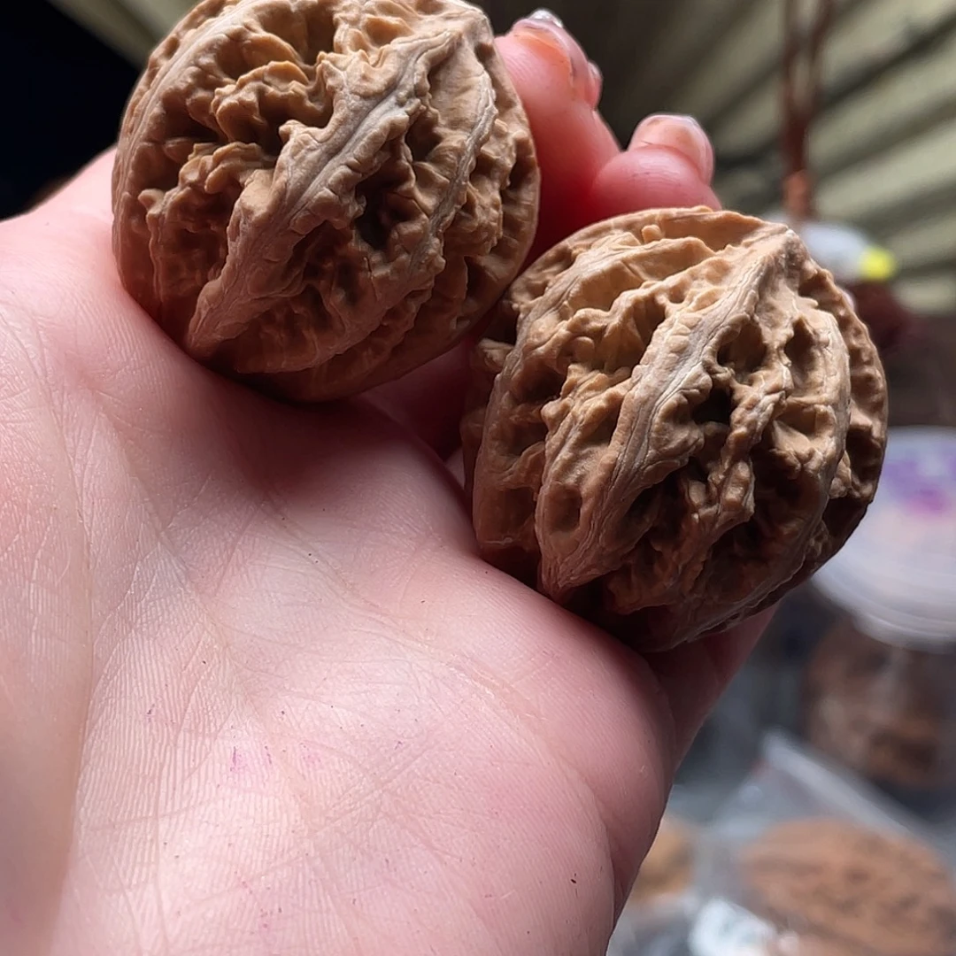 文玩核桃把件楸刀鱼86