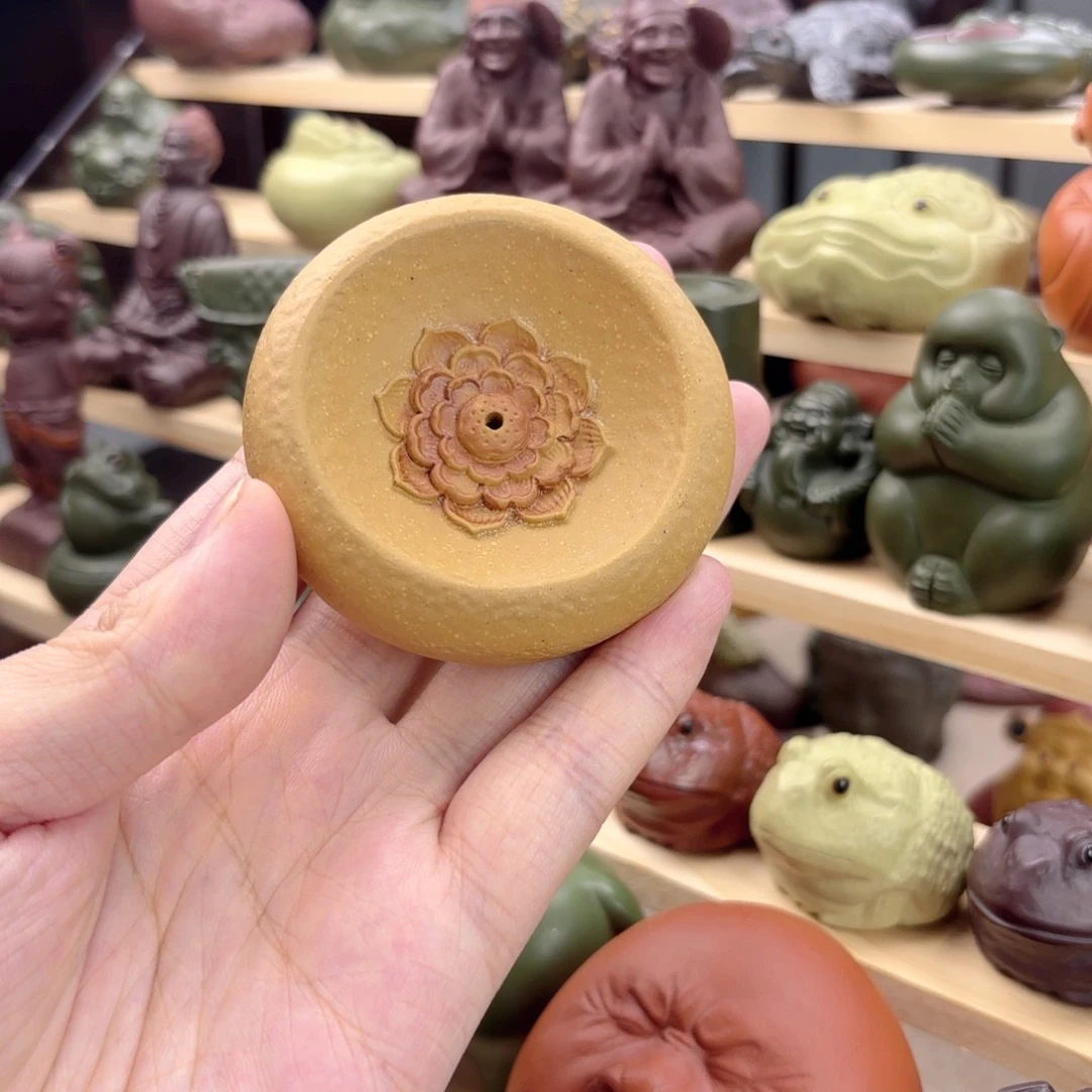 紫砂茶宠紫砂的味道真的