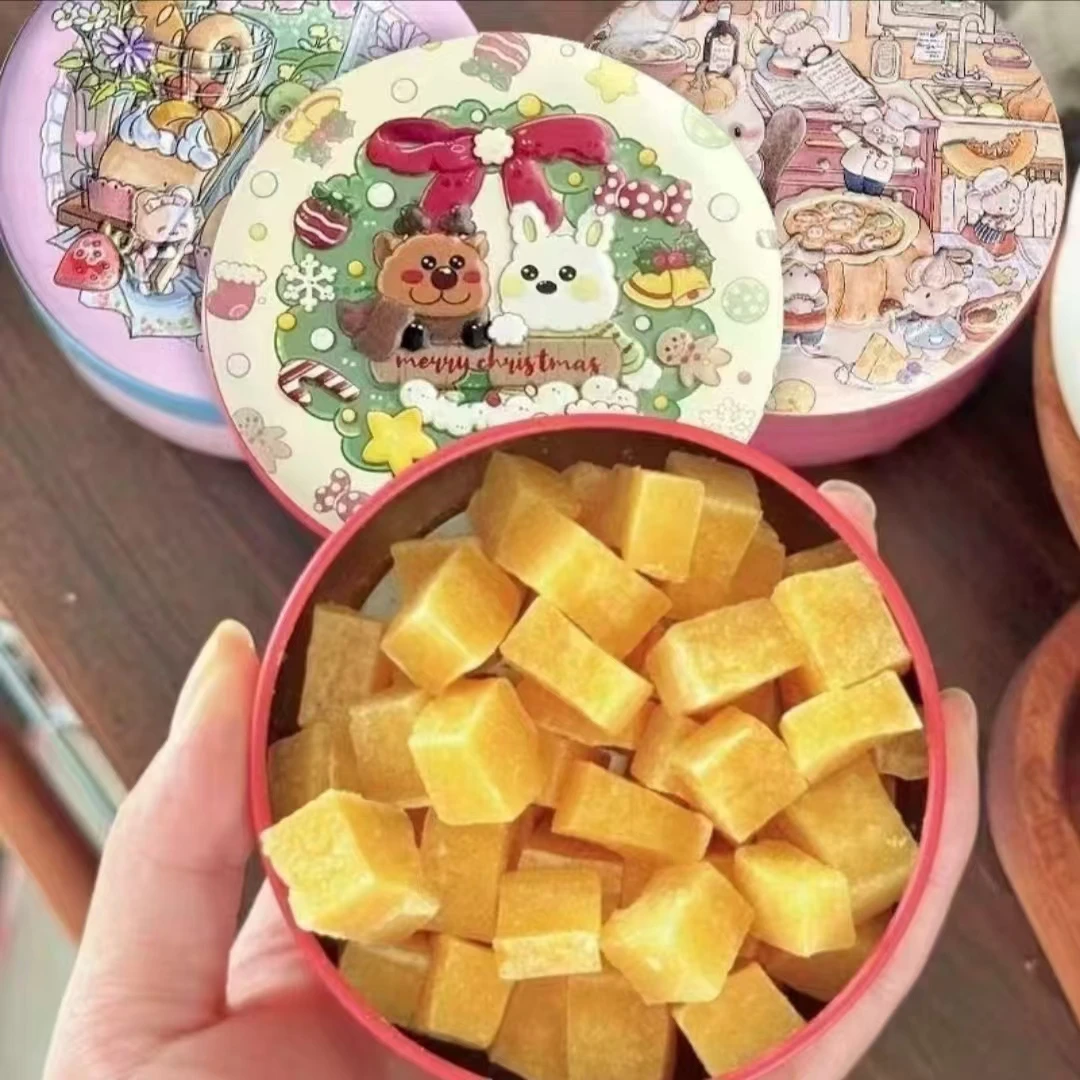 颜色口味不挑润喉梨膏糖铁盒（生产日期12月15日）