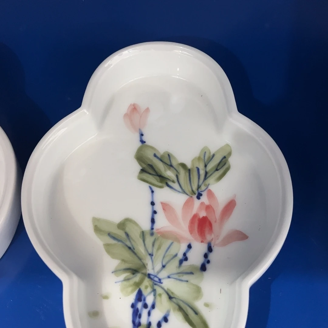 瓷片景德镇陶瓷手工手绘制作